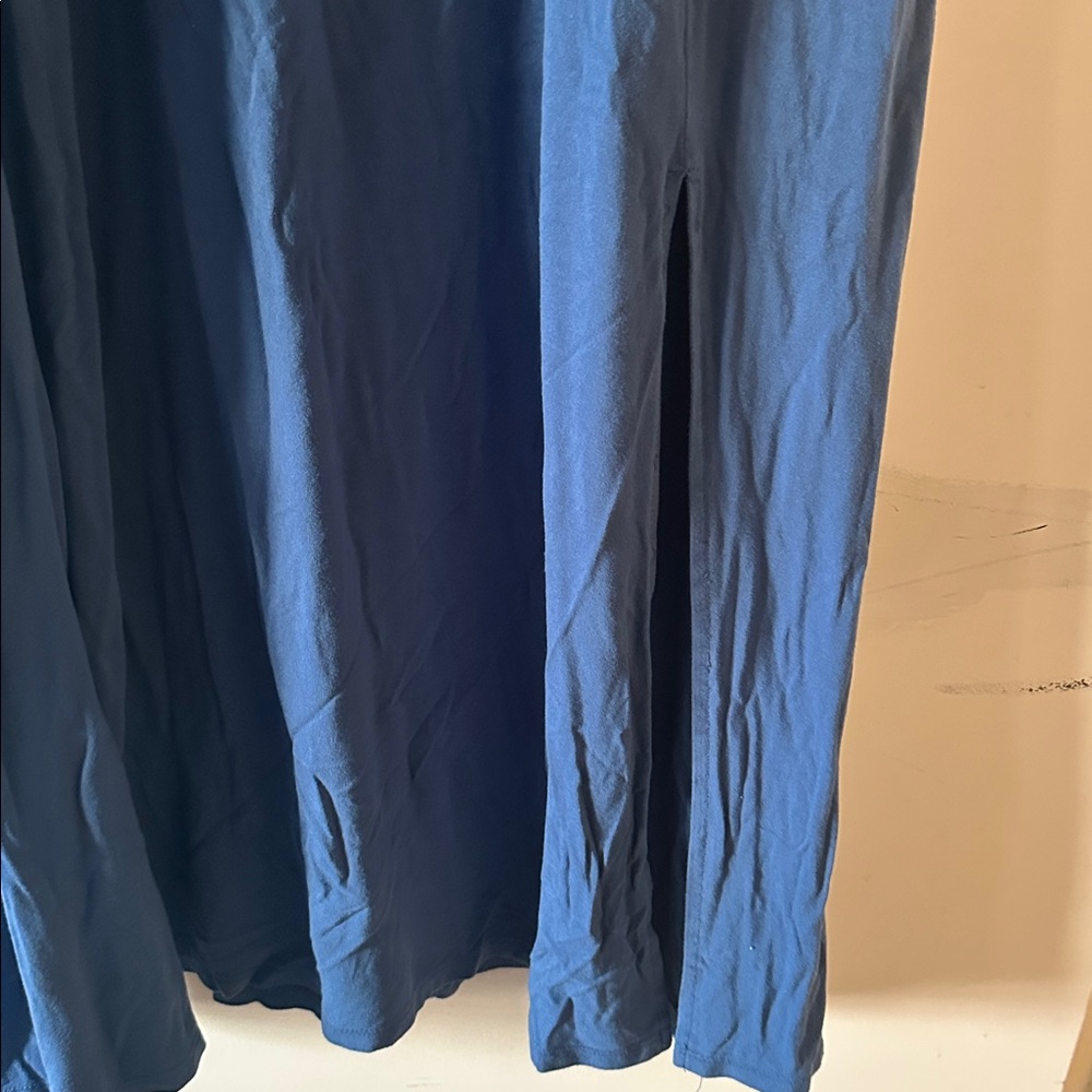 A New day Elegant Blue Sleeveless Dress - Picture 3 of 4
